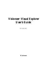 Visioneer VISUAL EXPLORER - GETTING STARTED GUIDE FOR WINDOWS User Manual preview