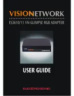 Preview for 1 page of Visionetwork ES3610 User Manual