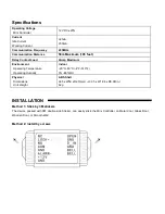 Предварительный просмотр 2 страницы Visionis VIS-8011 User Manual