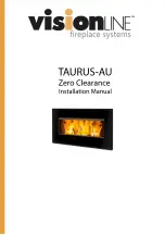 visionLINE TAURUS-AU Zero Clearance Installation Manual preview