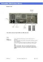 Предварительный просмотр 9 страницы VisionNet SW-80 User Manual