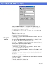 Preview for 63 page of VisionNet SW-80 User Manual