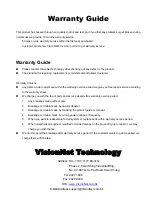 Preview for 74 page of VisionNet SW-80 User Manual