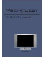 Preview for 1 page of VisionQuest LVQ2001 Owner'S Manual