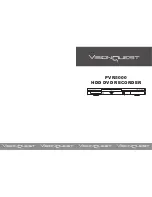 VisionQuest PVR-5000-250G User Manual preview
