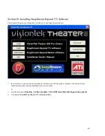 Предварительный просмотр 14 страницы VisionTek Theater 550 PRO User Manual