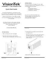 Предварительный просмотр 1 страницы VisionTek Thunderbolt 3 eGFX Quick Start Manual