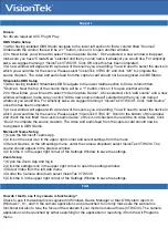 Preview for 4 page of VisionTek VTWC30 Premium Manual