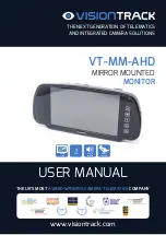 Preview for 1 page of VisionTrack VT-MM-AHD User Manual