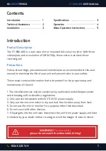 Preview for 2 page of VisionTrack VT-MM-AHD User Manual