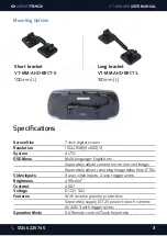 Preview for 4 page of VisionTrack VT-MM-AHD User Manual