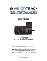 VisionTrack VT1000 User Manual preview