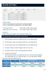 Preview for 21 page of VisionTrack VT4000 User Manual