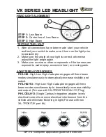 Preview for 7 page of VisionX VX Series Installation Instructions & User Manual