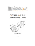 VisionxIP 25M User Manual preview