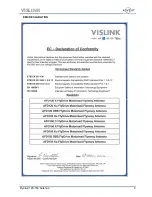 Предварительный просмотр 6 страницы Vislink AFD120 DBS Technical Operation Manual