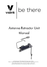 Предварительный просмотр 1 страницы Vislink ARTR Manual