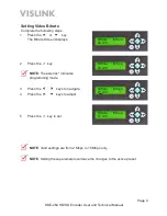 Предварительный просмотр 9 страницы Vislink HDE-264 User And Technical Manual