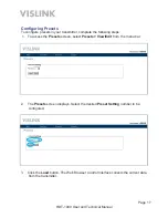 Preview for 17 page of Vislink HDT-1000 User And Technical Manual