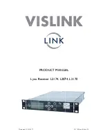 Vislink Lynx L2174 Product Manual предпросмотр