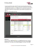 Preview for 67 page of Vislink NewStream User And Technical Manual