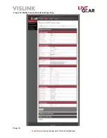 Preview for 72 page of Vislink NewStream User And Technical Manual