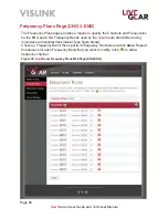 Preview for 86 page of Vislink NewStream User And Technical Manual
