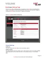 Preview for 91 page of Vislink NewStream User And Technical Manual