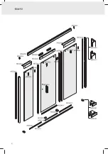 Предварительный просмотр 2 страницы vismara vetro Slide B4 Assembling Instructions