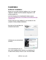 Preview for 10 page of Viso Systems LabSpion User Manual