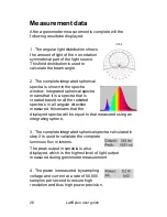 Preview for 26 page of Viso Systems LabSpion User Manual