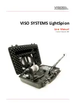 Preview for 1 page of Viso Systems LightSpion LIGSP001 User Manual