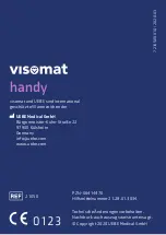 Preview for 29 page of visomat handy Instructions For Use Manual