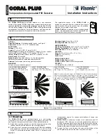 Preview for 1 page of Visonic Coral Plus Installation Instructions