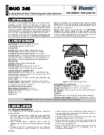 Visonic DUO 240 Installation Instructions preview