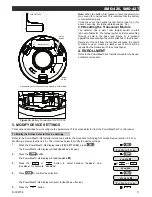 Предварительный просмотр 12 страницы Visonic Fully supervised wireless accessories Accessories Manual