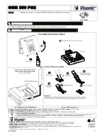 Visonic GSM 350 PG2 Installation Instructions предпросмотр