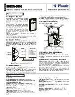 Visonic MCR-304 Installation Instructions preview