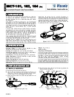 Preview for 1 page of Visonic MCT-101 Installation Instructions