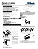 Preview for 1 page of Visonic MCT-370 SMA User Manual