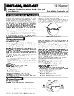 Предварительный просмотр 1 страницы Visonic MCT-426 Installation Instructions Manual