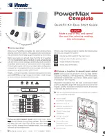 Предварительный просмотр 1 страницы Visonic PowerMax Complete Easy Start Manual