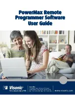 Предварительный просмотр 1 страницы Visonic POWERMAX REMOTE - PROGRAMMER SOFTWARE User Manual