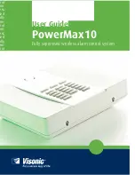 Предварительный просмотр 1 страницы Visonic PowerMax10 User Manual