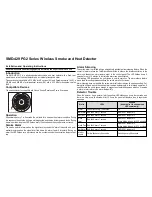 Preview for 1 page of Visonic SMD-429 PG2 Series Installation And Operating Instructions Manual