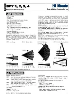 Visonic SPY 1 Installation Instructions preview