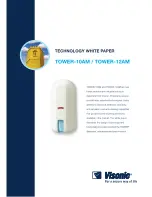 Preview for 1 page of Visonic TOWER 10 AM - Brochure