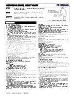 Preview for 1 page of Visonic V-MOTION MCW Installation Instructions Manual