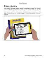 Preview for 20 page of Vispero enhanced vision amigo Manual