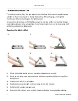 Preview for 8 page of Vispero Enhanced Vision Merlin Mini 15" User Manual